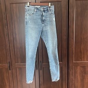 Abercrombie & Fitch Distressed Jeans